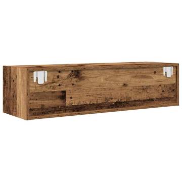 TV Cabinet Old Wood 100x31x25.5 cm - Stylish & Durable