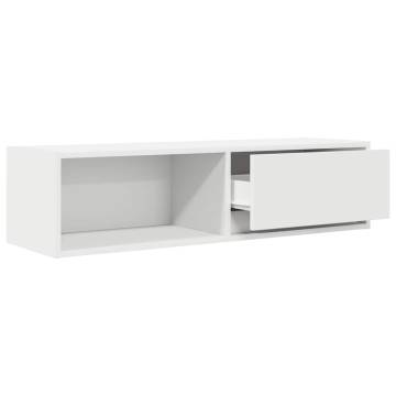 TV Cabinets 2 pcs White | Engineered Wood 100x31x25.5 cm