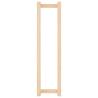 Stylish Solid Wood Pine Towel Rack - Space-Saving Design