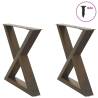  Coffee Table Legs 2 pcs Natural Steel 60x(42-43.3) cm Steel Colour natural Size 60 x (42-43.3) cm Quantity in Package 1 Number of 