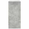 Shoe Cabinet Concrete Grey - 57x34x76 cm Engineered Wood