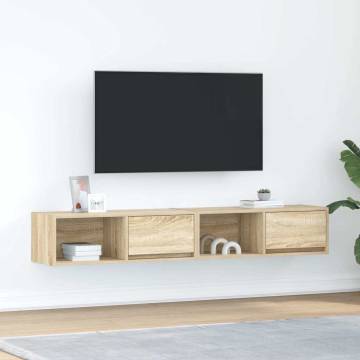 Sonoma Oak TV Cabinets - Stylish Space-Saving Solution | Hipo Market