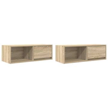 Sonoma Oak TV Cabinets - Stylish Space-Saving Solution | Hipo Market