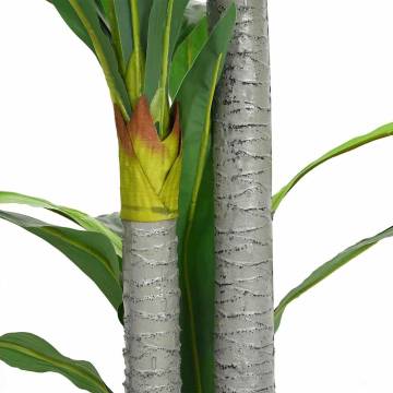 Artificial Dracaena Tree 120 cm - Lifelike Green Decor