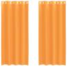 Voile Curtains with Grommets - Orange 140x225 cm - 2 pcs