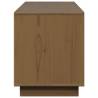 Stylish Honey Brown TV Cabinet - Solid Pine Wood | HipoMarket