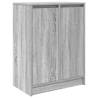 Shoe Cabinet Grey Sonoma | Stylish Storage Solution