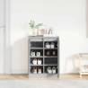 Shoe Cabinet Grey Sonoma | Stylish Storage Solution