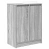 Shoe Cabinet Grey Sonoma | Stylish Storage Solution