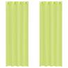 Voile Curtains with Grommets - Apple Green 140x300 cm | HipoMarket