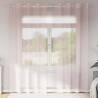 Light Pink Voile Curtains with Grommets - 140x225 cm | Hipomarket