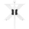 Spider-Shaped White Coffee Table Leg | Durable Steel Design