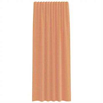 Voile Curtains with Loops - Terracotta 140x245 cm - 2 pcs