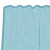 Turquoise Voile Curtains with Loops - 2pcs 140x260cm