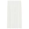 Voile Curtains with Loops - 2 pcs White 140x175 cm | HipoMarket