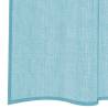 Turquoise Voile Curtains with Loops - 140x140 cm (2 pcs)