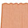 Voile Curtains with Loops - Terracotta 140x140 cm (2 pcs)