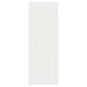 Voile Curtains with Loops - 2 pcs White 140x260 cm