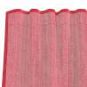 Voile Curtains with Loops 2 pcs Wine Red 140x260 cm | HipoMarket