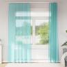  Voile Curtains with Loops 2 pcs Turquoise 140x225 cm Colour turquoise Size 140 x 225 cm Quantity in Package 1 Model with loops 