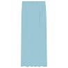 Turquoise Voile Curtains with Loops - 140x225 cm (2 pcs)