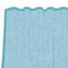 Turquoise Voile Curtains with Loops - 140x225 cm (2 pcs)