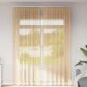 Voile Curtains with Loops - Sand 140x260 cm | HIPO Market