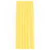 Voile Curtains with Loops 2 pcs Yellow 140x245 cm - Hipomarket