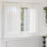  Voile Curtains with Loops 2 pcs White 140x140 cm Colour white Size 140 x 140 cm Quantity in Package 1 Model with loops 