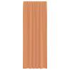 Voile Curtains with Loops - Terracotta 140x260 cm | HipoMarket