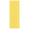 Voile Curtains with Loops 2 pcs Yellow 140x260 cm - Hipomarket