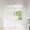  Voile Curtains with Loops 2 pcs White 140x245 cm Colour white Size 140 x 245 cm Quantity in Package 1 Model with loops 