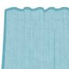 Turquoise Voile Curtains with Loops - 140x245 cm (2 pcs)