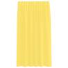 Voile Curtains with Loops 2 pcs Yellow 140x175 cm | Hipo Market