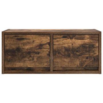 TV Cabinet Smoked Oak - Stylish, Space-Saving & Durable