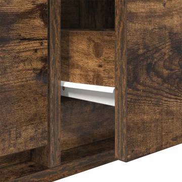 TV Cabinet Smoked Oak - Stylish, Space-Saving & Durable