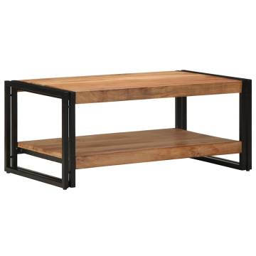 Coffee Table 90x50 cm Solid Wood Acacia - Stylish & Durable