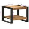 Stylish Coffee Table 50x50x38 cm | Solid Mango Wood