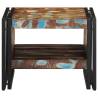 Multicolour Coffee Table - Solid Reclaimed Wood 50x50 cm