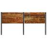 Stylish 200 cm Solid Wood Reclaimed Headboard | Hipomarket