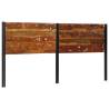 Stylish 200 cm Solid Wood Reclaimed Headboard | Hipomarket