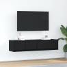  TV Cabinets 2 pcs Black Oak 60x31x25.5 cm Engineered Wood Colour black oak Size 60 x 31 x 25.5 cm Quantity in Package 2 