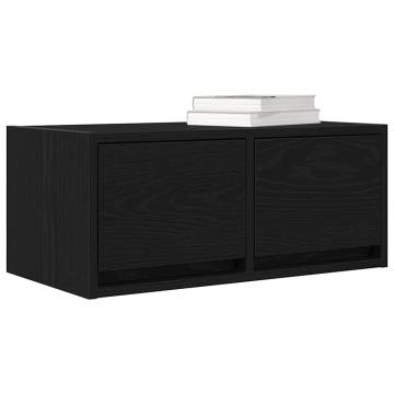 Stylish TV Cabinets Black Oak - Space-Saving Design | Hipo Market