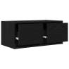 Stylish TV Cabinets Black Oak - Space-Saving Design | Hipo Market