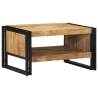 Coffee Table 70x50x38 cm - Solid Rough Mango Wood | HipoMarket