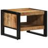 Solid Mango Wood Coffee Table - 50x50x38 cm | HipoMarket