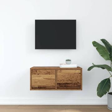 Old Wood TV Cabinet | Space-Saving Design & Ample Storage