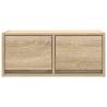 2 pcs Sonoma Oak TV Cabinets - Stylish & Space-Saving