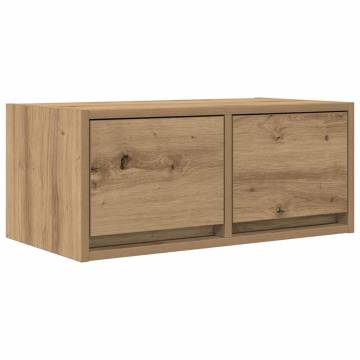 TV Cabinet Artisan Oak | Space-Saving Engineered Wood Design