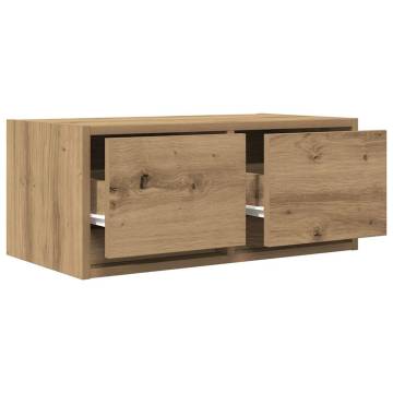 TV Cabinet Artisan Oak | Space-Saving Engineered Wood Design